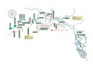 西沢渓谷 マップ