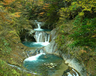 ふるさと納税山梨市渓谷の写真