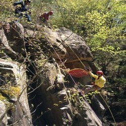 三富山岳救助隊員の写真