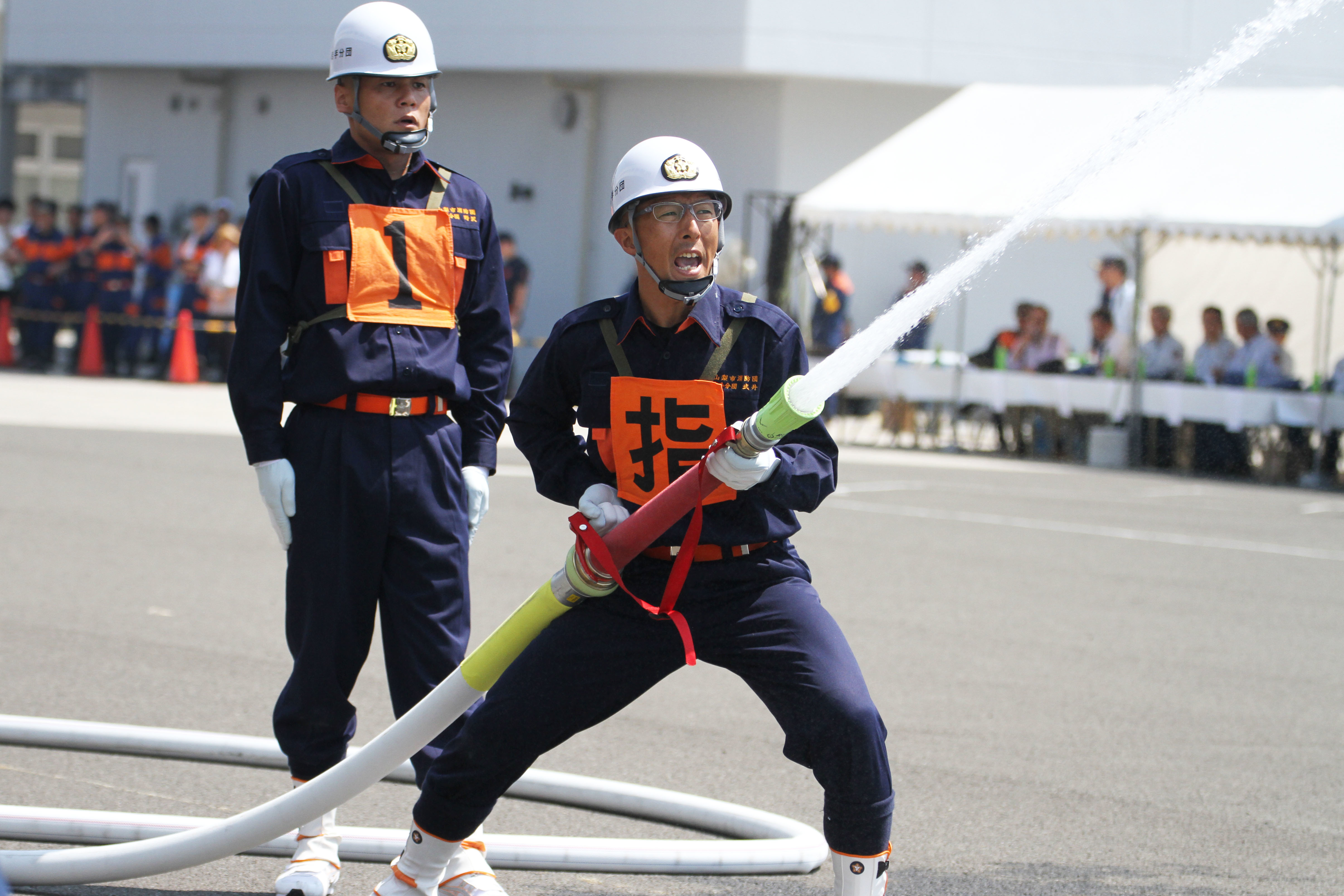 消防団ポンプ操法