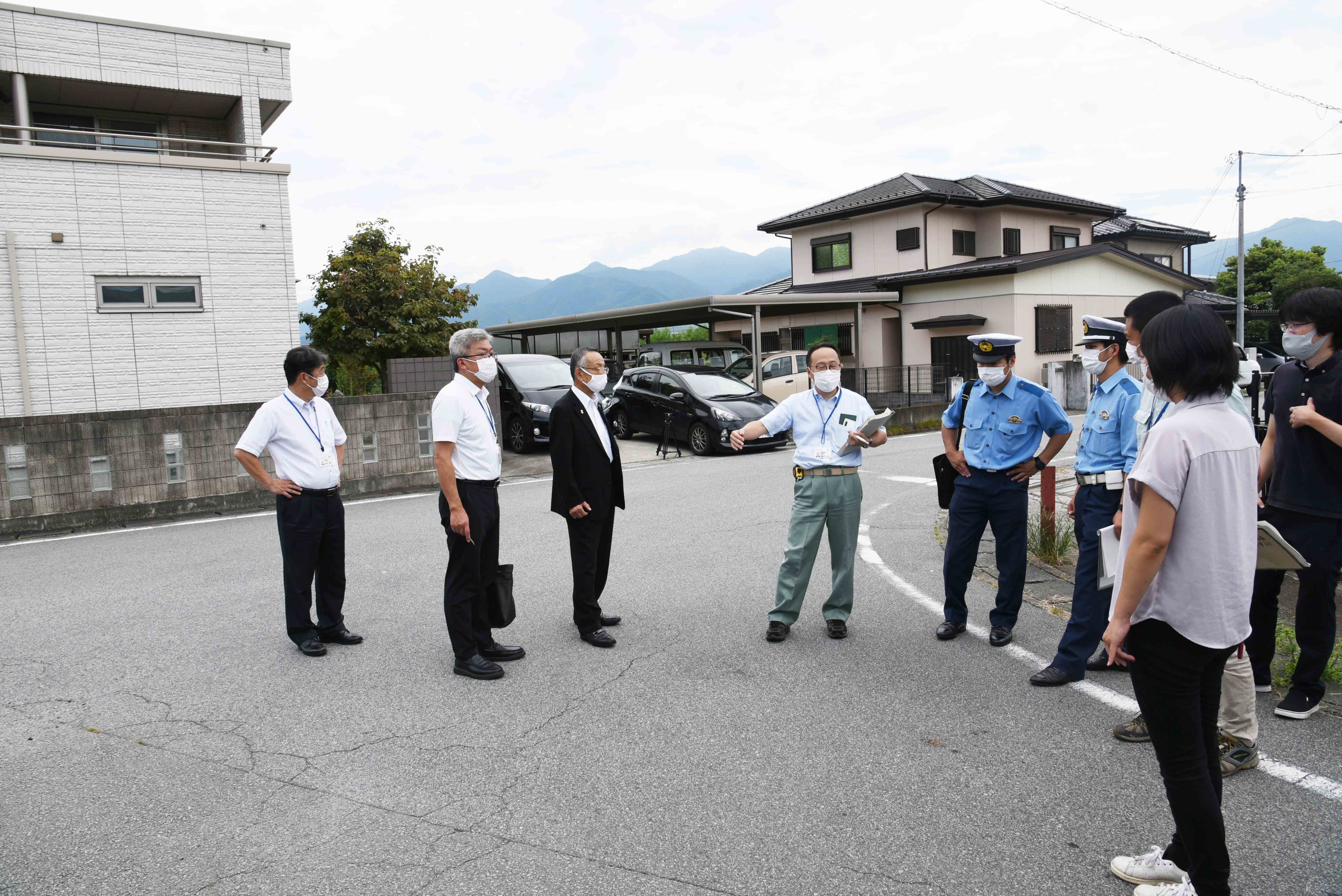 通学路点検の画像