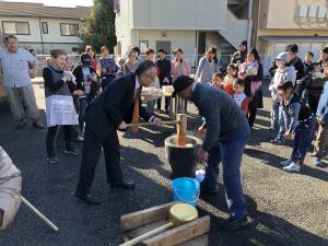 小原二区もちつき大会