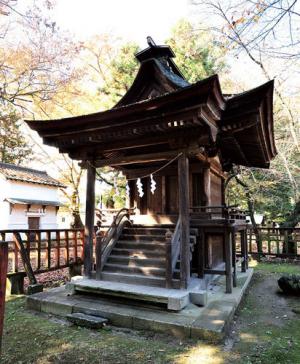 窪八幡神社末社高良神社本殿