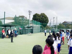 東山梨地区中学生ソフトテニス大会