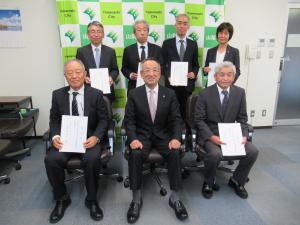 行財政改革諮問会議委員委嘱式