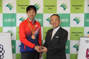 走り高跳び・鈴木徹選手面会