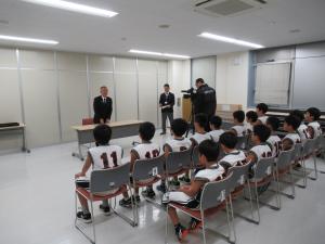 牧丘スポーツ少年団ミニバスケットボールチーム県大会優勝報告