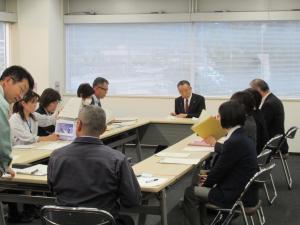 防災訓練反省会