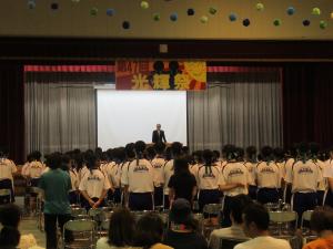 山梨北中学校学園祭