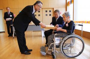100歳敬老訪問
