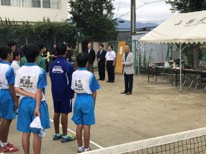 市長杯ソフトテニス大会