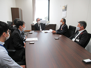 内閣官房 北村地方創生統括官補訪問