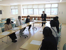 学校給食センター視察