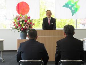 県議会議員選挙当選証書付与式