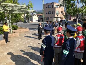 春の交通安全街頭啓発