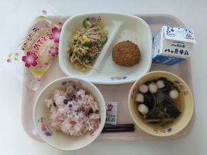 ３月８日の給食