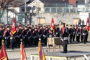 令和2年山梨市消防出初式