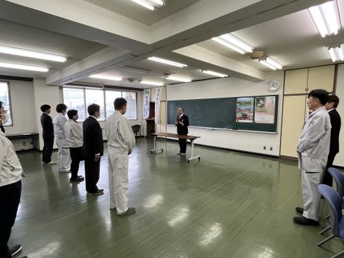 笛吹川土地改良区新年互礼会