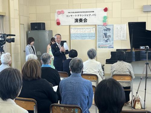 山梨高校ピアノ山梨高校コンサート