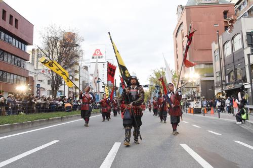 信玄公祭り甲府出陣