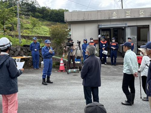 土砂災害・全国防災訓練