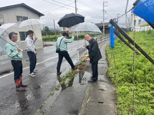 現場確認