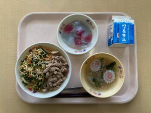 ６月１６日の給食写真