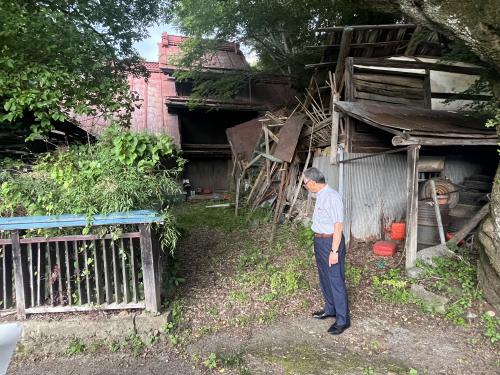 三富地内現場視察