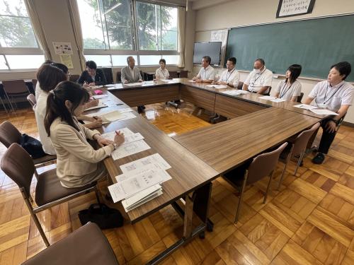 学校訪問：笛川中学校