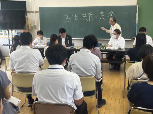 学校訪問：加納岩小学校