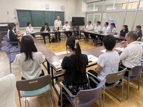 学校訪問：山梨小学校