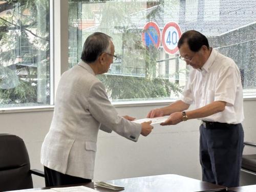 民生委員児童委員及び推薦会委員委嘱式