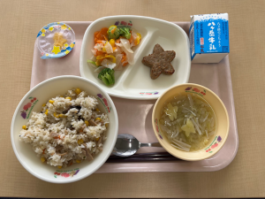 ７月７日の給食写真