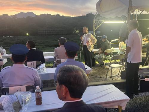 笛吹川納涼花火大会