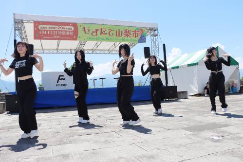 もぎたて山梨市山梨高校ダンス同好会