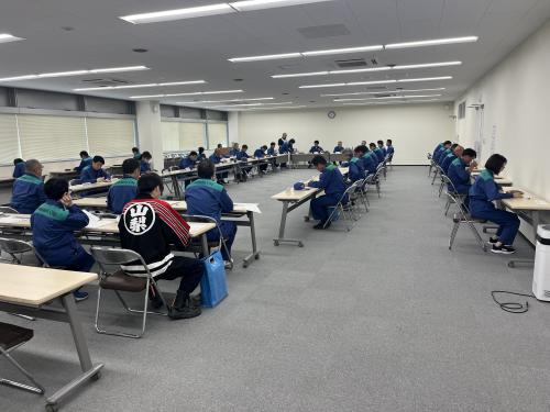 災害対策本部 本部員非常参集訓練
