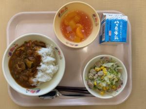 ８月２９日の給食写真