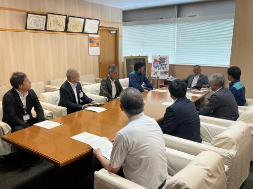 牧之原市職員派遣激励式