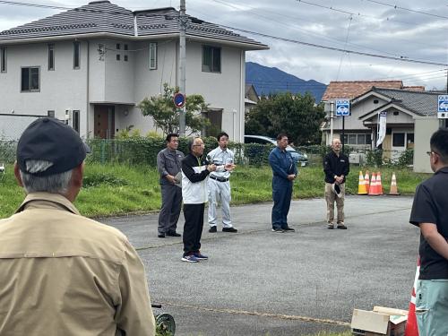 主要道路清掃作業