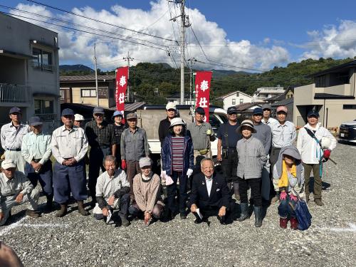 シルバー人材センター奉仕活動