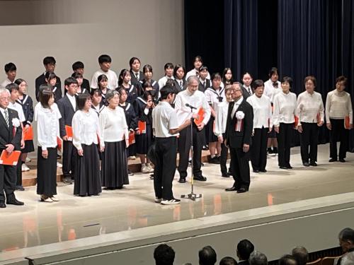 市制施行20周年記念式典