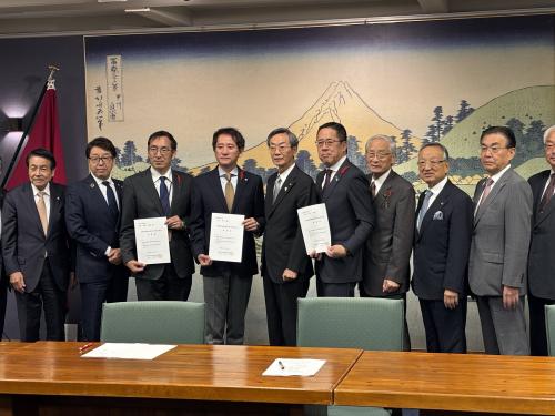 副知事、農政部長へ要請活動