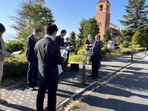 フルーツ公園 桜植樹に関する下見