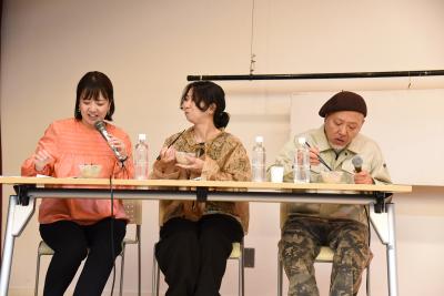 マキタスポーツさんも実食