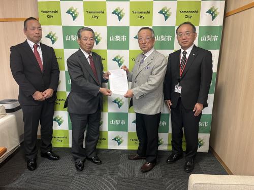 山梨県ビルメンテナンス協会面会