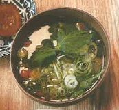 なめことみつばのみそ汁