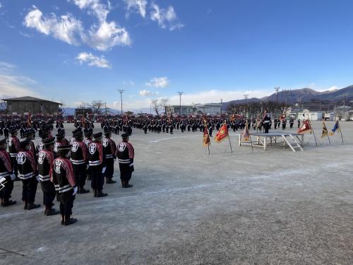 山梨市消防出初式