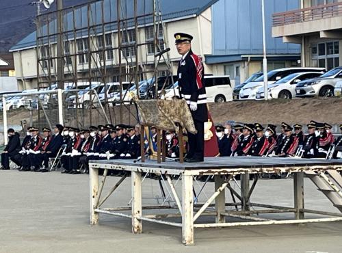 山梨市消防出初式