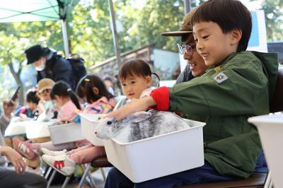 万力公園秋のふれあいマルシェ