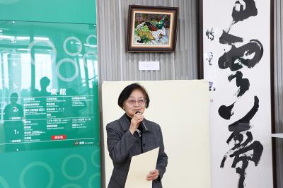 七宝焼き絵の寄贈